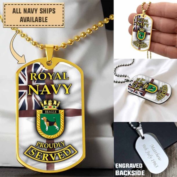 Hms Beagle A319dogtag 4ketg