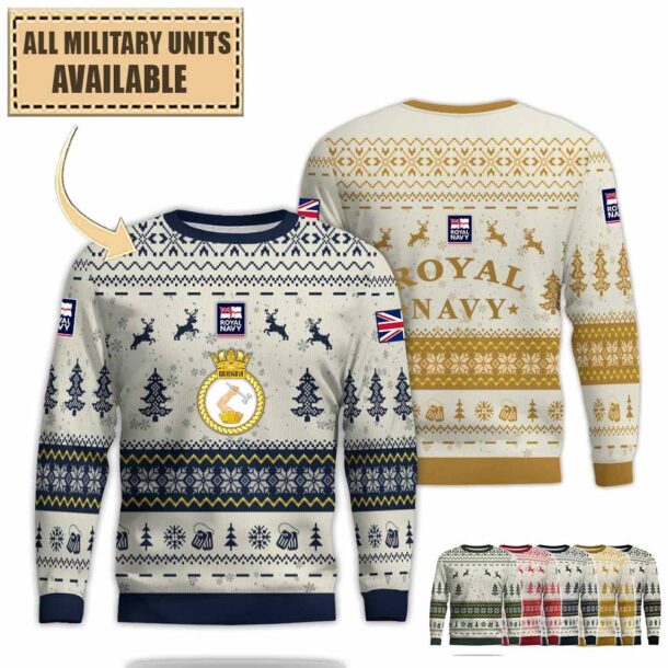 Hms Birmingham D86premium Ugly Sweater W12p9