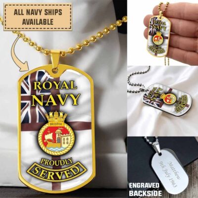 Hms Bristol D23dogtag 5bzqw