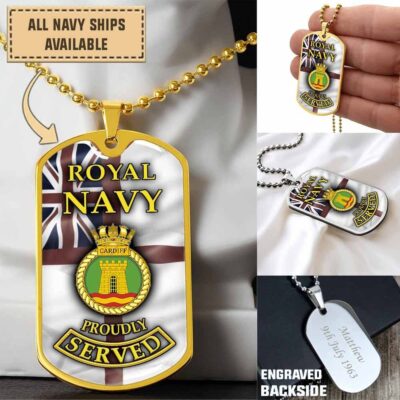 Hms Cardiff D108dogtag Svssx