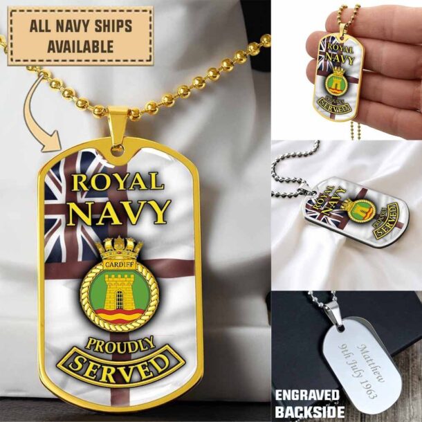 Hms Cardiff D108dogtag Svssx