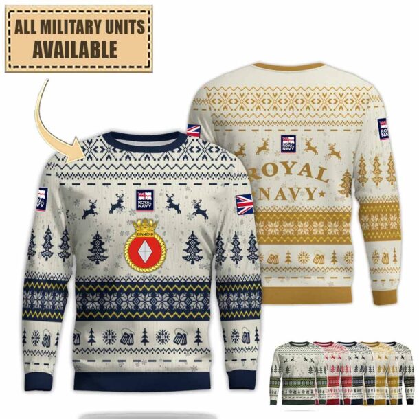 Hms Diamond D34premium Ugly Sweater 60lg1