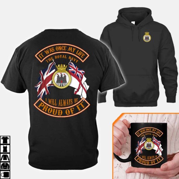 Hms Edinburgh D97polo Shirt 3qfom