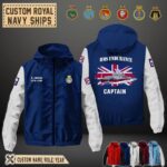 Hms Endurance A171flag Windbreaker Jackets1 Znvrr