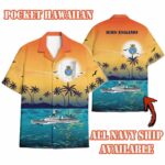 HMS Eskimo (F119)_Sunset Hawaiian Shirt