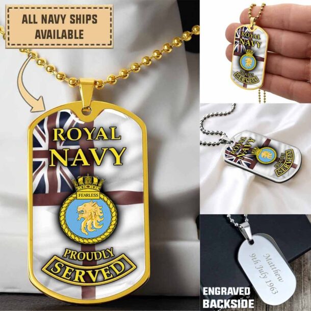Hms Fearless L10dogtag Fneyu