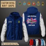 Hms Grafton F80flag Windbreaker Jackets1 S63a0