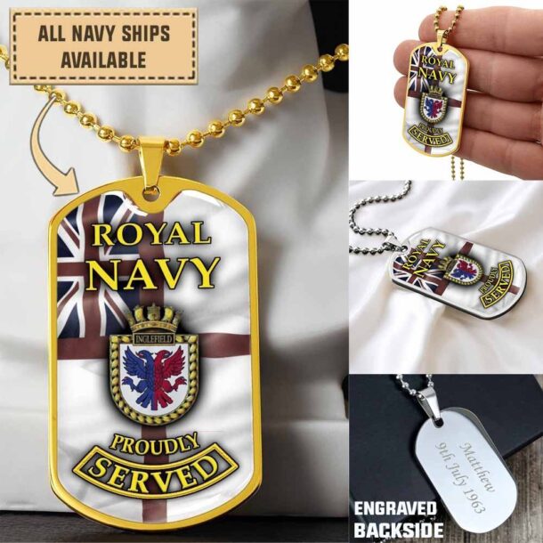Hms Inglefield D02dogtag 3y6go