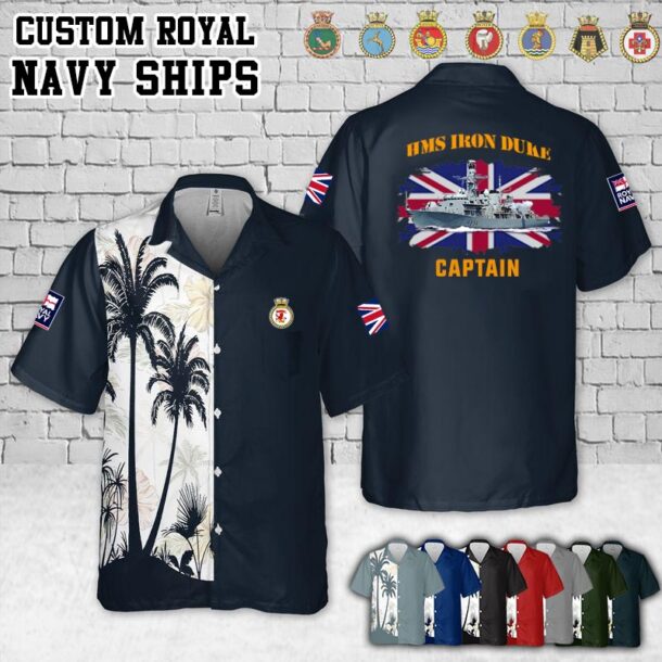 Hms Iron Duke F234flag Pocket Hawaiian Shirt1 Kc9s4
