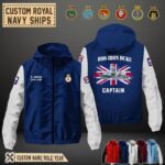 Hms Iron Duke F234flag Windbreaker Jackets1 69q0i