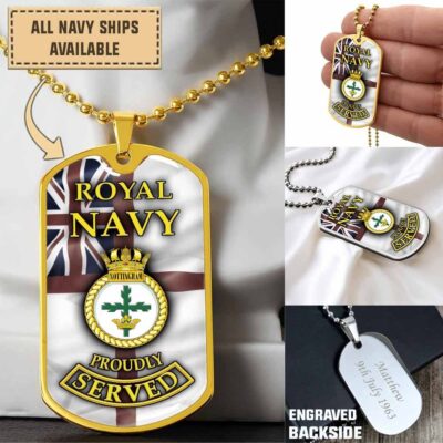 Hms Nottingham D91dogtag Xyc4l