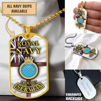 Hms Sheffield D80dogtag 8exz0
