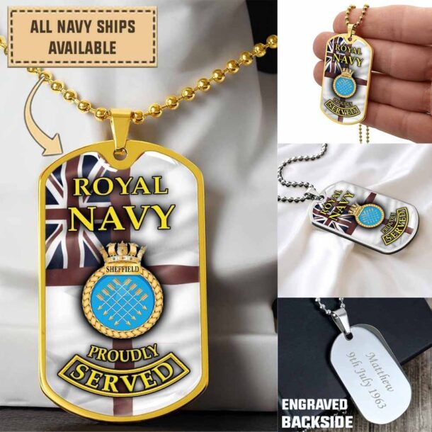Hms Sheffield D80dogtag 8exz0