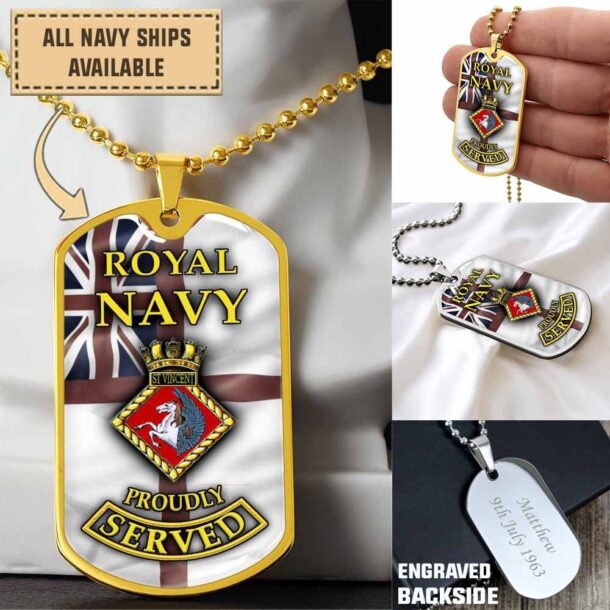 Hms St Vincentdogtag Pgrel