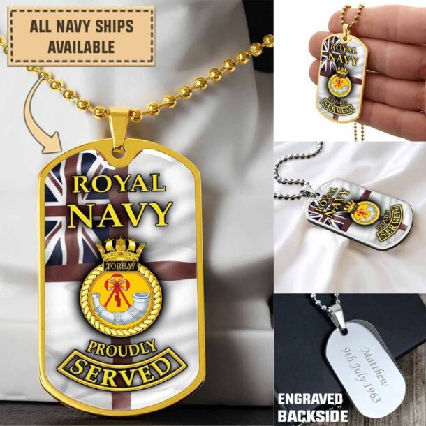 Hms Torbay S90dogtag Lj27q