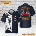 Kountze High School King's Regiment Band_Flag Hawaiian Shirt