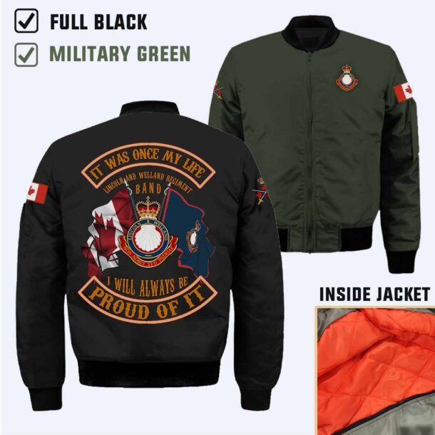 Lincoln And Welland Regiment Bandcotton Printed Shirts Abomg