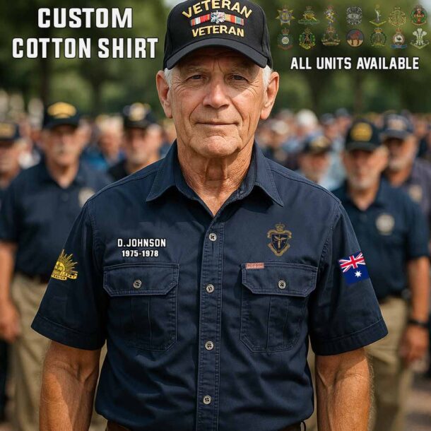 Mur Melbourne University Regimentcotton Cargo Shirts2 Sxd5f