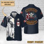 Prince of Wales's Leinster Regiment (Royal Canadians)_Flag Hawaiian Shirt