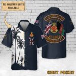 QLR Queen's Lancashire Regiment_Flag Hawaiian Shirt
