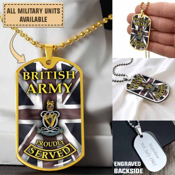 Qrh Queens Royal Hussars The Queens Own And Royal Irishdogtag J6u65