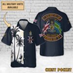 QRH Queen's Royal Hussars (The Queen's Own and Royal Irish)_Flag Hawaiian Shirt