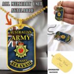 RAAMC Royal Australian Army Medical Corps_Dogtag