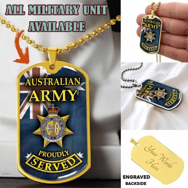 RACT Royal Australian Corps of Transport_Dogtag - Proud-Nation