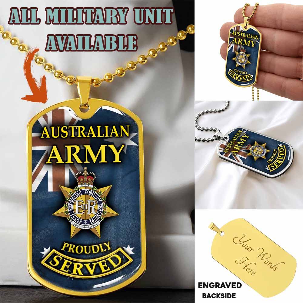 RACT Royal Australian Corps of Transport_Dogtag - Proud-Nation
