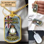 RAF Leeming Royal Air Force Leeming_Dogtag