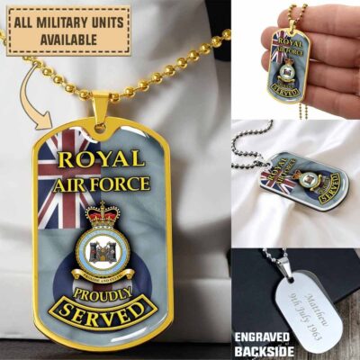 Raf Odiham Royal Air Force Odihamdogtag J35a8