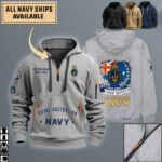 Ran Royal Australian Navyquarter Zip Hoodie Nr9qd