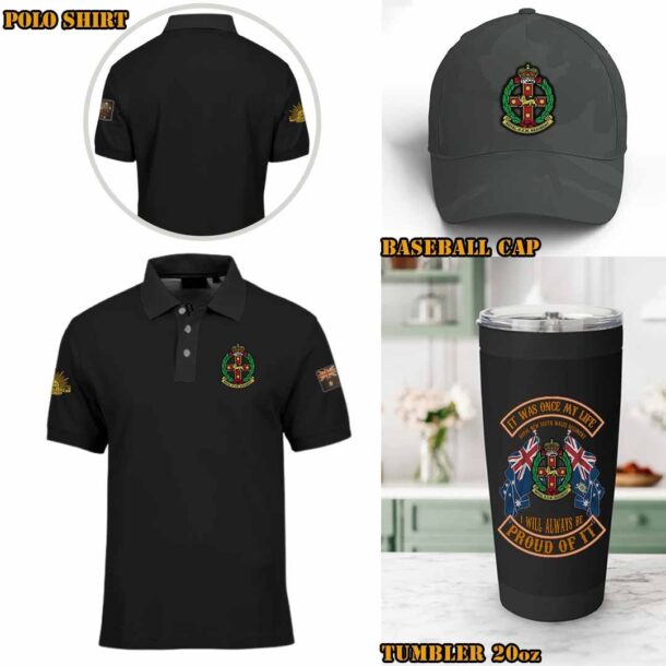 Rnswr Royal New South Wales Regimentcotton Printed Shirts Ept68