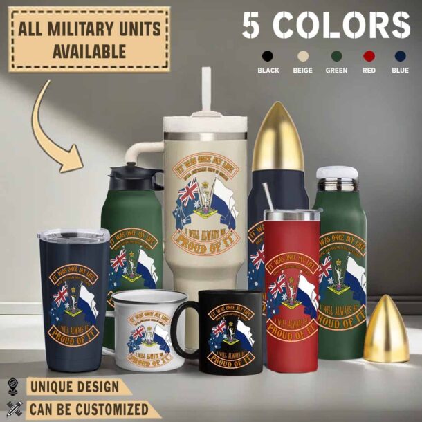 Royal Australian Corps Of Signals Rasigsmilitary Drinkware Collection 95gvo