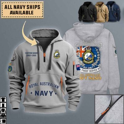 Royal Australian Navy Bandquarter Zip Hoodie J78xw
