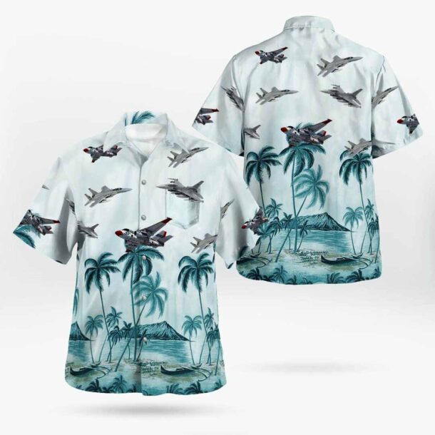 S 3 F 15 F 16 Tornado Rafpocket Hawaiian Shirt Yramk