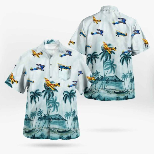 Stearmanpocket Hawaiian Shirt 7p09o
