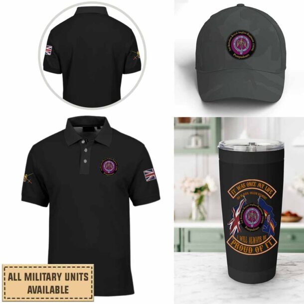 The 3rd Battalion Royal Anglian Regiment Pompadourspolo Shirt L7h32