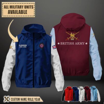 The 3rd Battalion Royal Anglian Regiment Pompadourswindbreaker Jacket 7zkhd