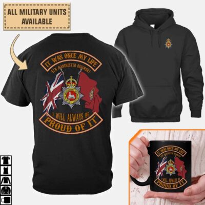 The 5th Battalion Manchester Regimentcotton Printed Shirts Tcyqf