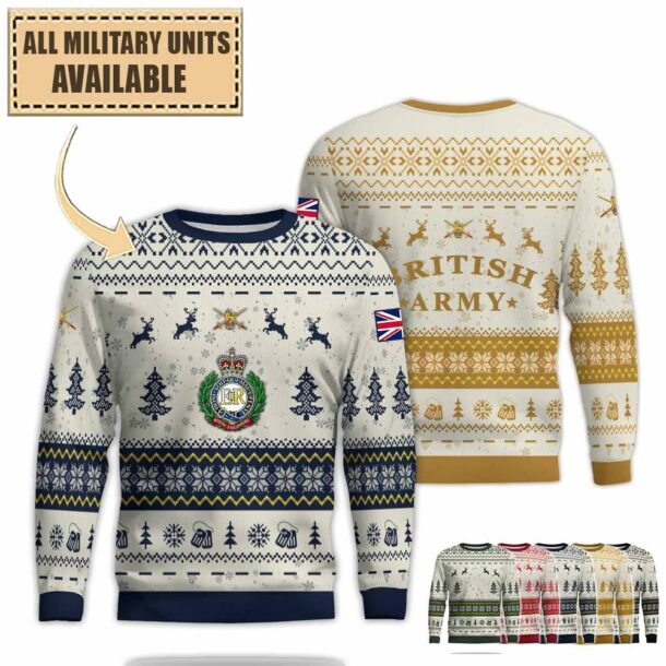 The Corps Of Royal Engineerspremium Ugly Sweater Dktb6