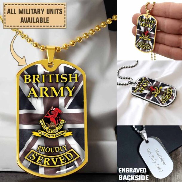 The Duke Of Wellingtons Regiment West Ridingdogtag Ydpqc