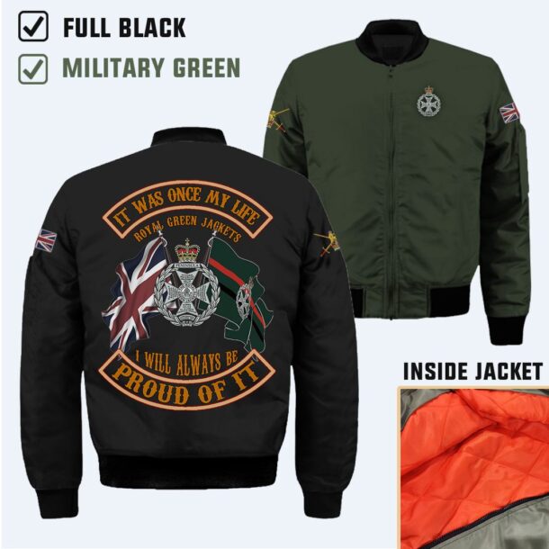 The Royal Green Jackets Rgj Trfcotton Printed Shirts L059s