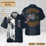 The Royal Green Jackets RGJ TRF_Flag Hawaiian Shirt