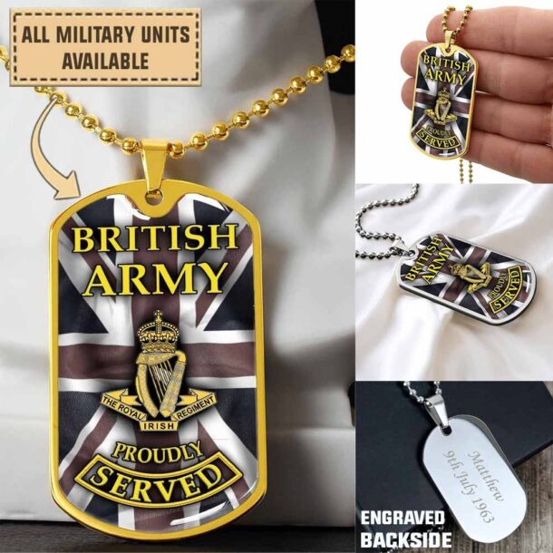 The Royal Irish Regiment 16841922dogtag Miqim