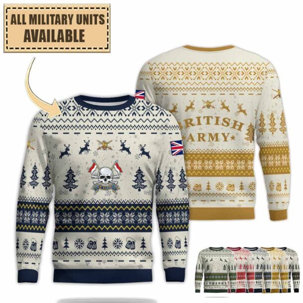 The Royal Lancers Queen Elizabeths Ownpremium Ugly Sweater Facan