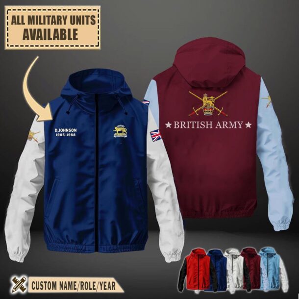 The Royal Leicestershire Regiment Tigerswindbreaker Jacket M6a4p