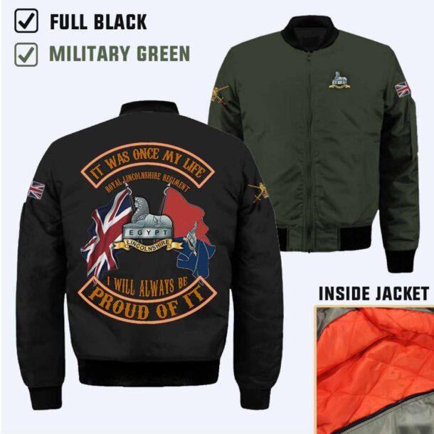 The Royal Lincolnshire Regimentcotton Printed Shirts Kfyzy