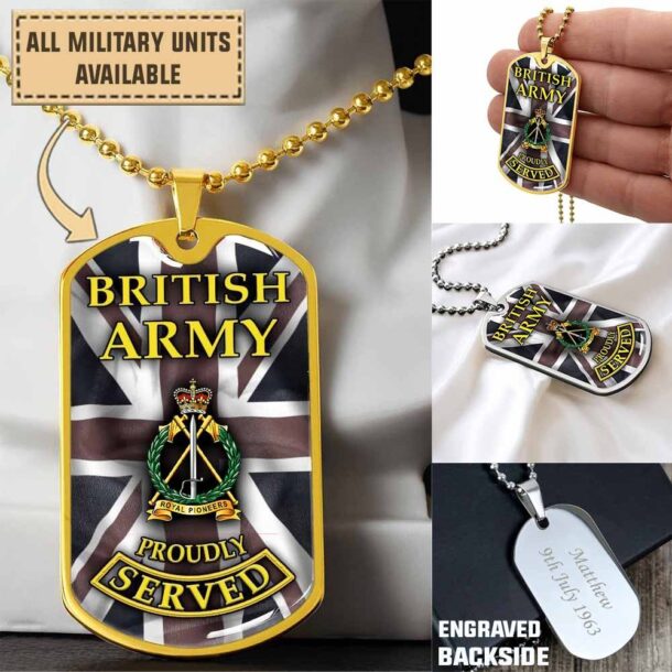 The Royal Pioneer Corpsdogtag 6bvzf