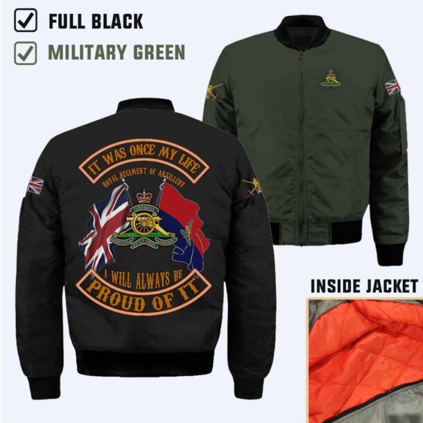 The Royal Regiment Of Artillerycotton Printed Shirts Rv1ag